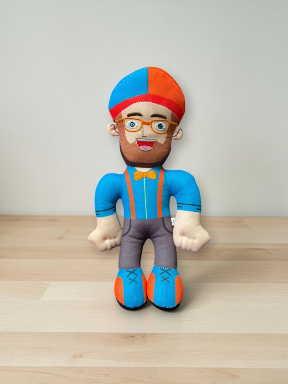 12" Blippi Plush Figure Soft Stuffed Toy Doll
